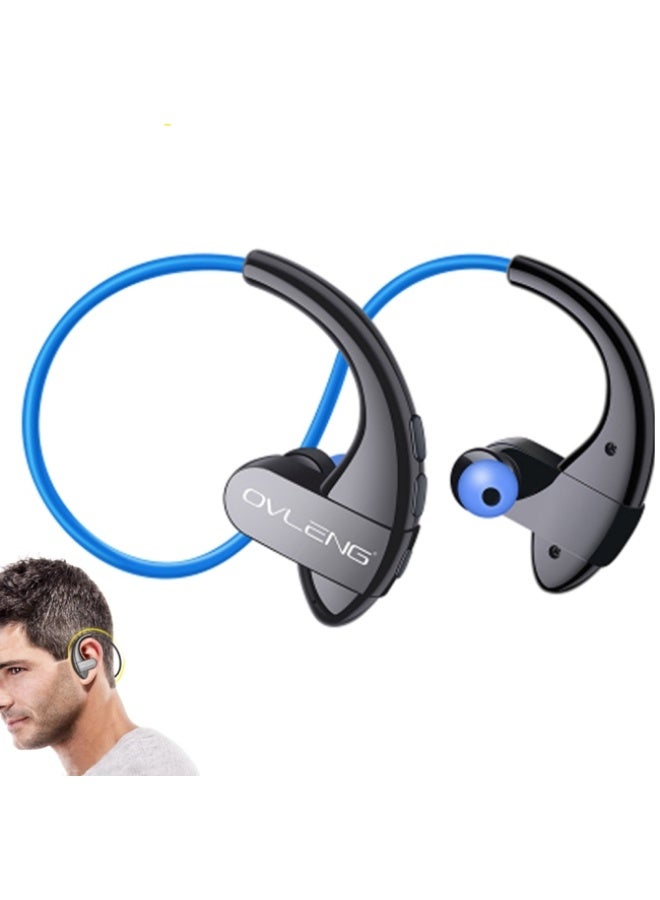 أوفلينج سماعات أذن رياضية بلوتوث OVLENG S13 – أزرق - Image 1